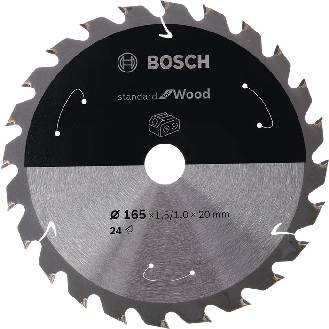 Kreissägeblt Stand.for Wood AD 136mm Z24 WZ Bohr.20mm Schnitt-B.1,5mm HM-Beschreibung lesen