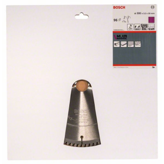 Kreissägeblt AD 300mm Z.96 HLTCG Bohr.30mm Schnitt-B.3,2mm HM-Beschreibung lesen