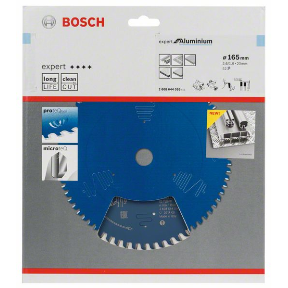 Kreissägeblt AD 165mm Z.52 HLTCG Bohr.20mm Schnitt-B.2,6mm HM-Beschreibung lesen