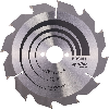Kreissägeblt Optiline Wood AD 190mm Z.12 WZ Bohr.30mm Schnitt-B.2,6mm HM