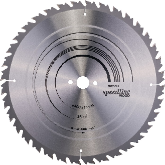Kreissägeblt Speedline Wood AD 400mm Z.36 WZ Bohr.30mm Schnitt-B.3,5mm HM-Beschreibung lesen