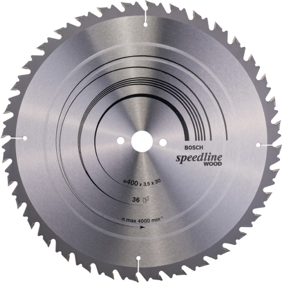 Kreissägeblt Speedline Wood AD 400mm Z.36 WZ Bohr.30mm Schnitt-B.3,5mm HM Kreissägeblt Speedline Wood AD 400mm Z.36 WZ Bohr.30mm Schnitt-B.3,5mm HM-Beschreibung lesen