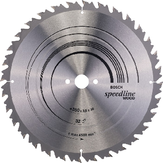 Kreissägeblt Speedline Wood AD 350mm Z.32 WZ Bohr.30mm Schnitt-B.3,5mm HM-Beschreibung lesen
