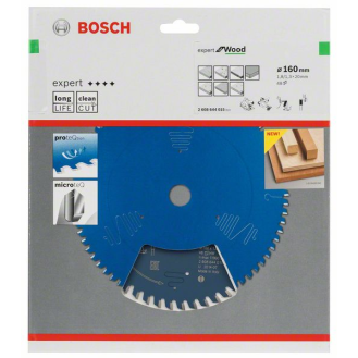 Kreissägeblt Expert for Wood AD 160mm Z.48 WZ Bohr.20mm Schnitt-B.1,8mm-Beschreibung lesen