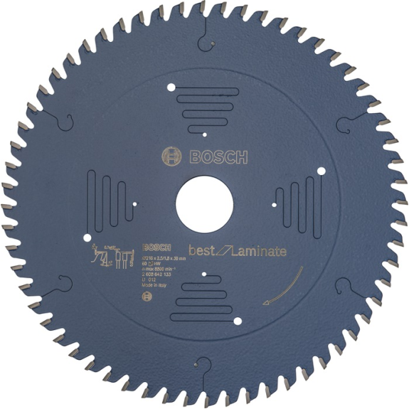 Kreissägeblt AD 216mm Z.60 HLTCG Bohr.30mm Schnitt-B.2,5mm Kreissägeblt AD 216mm Z.60 HLTCG Bohr.30mm Schnitt-B.2,5mm-Beschreibung lesen