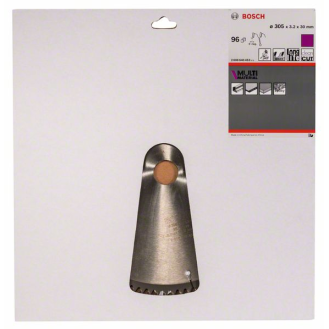 Kreissägeblt AD 305mm Z.96 HLTCG Bohr.30mm Schnitt-B.3,2mm HM-Beschreibung lesen