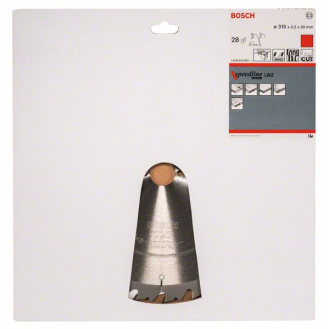 Kreissägeblt Speedline Wood AD 315mm Z.28 WZ Bohr.30mm Schnitt-B.3,2mm HM-Beschreibung lesen