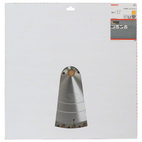 Kreissägeblt AD 450mm Z.32 WZ Bohr.30mm Schnitt-B.3,8mm HM Kreissägeblt AD 450mm Z.32 WZ Bohr.30mm Schnitt-B.3,8mm HM-Beschreibung lesen