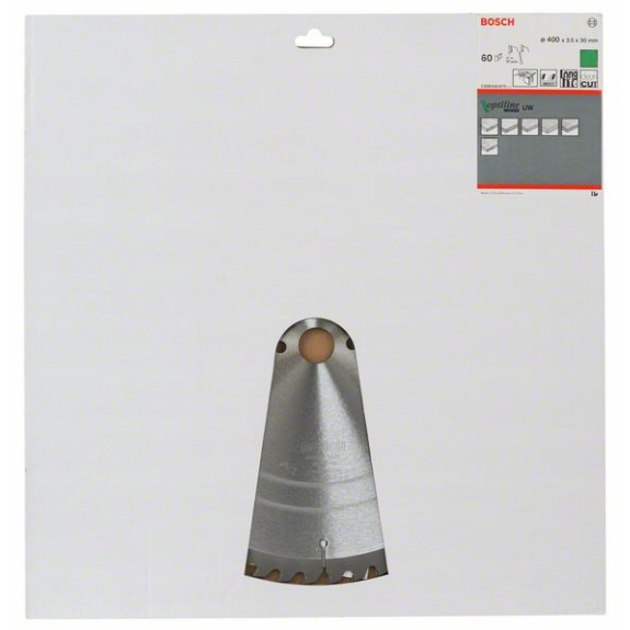Kreissägeblt Optiline Wood AD 400mm Z.60 WZ Schnitt-B.3,5mm-Beschreibung lesen
