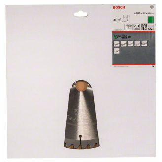Kreissägeblt Optiline Wood AD 315mm Z.48 WZ Bohr.30mm Schnitt-B.3,2mm HM-Beschreibung lesen