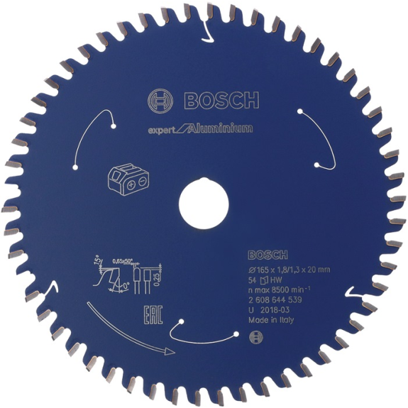 Lame de scie circulaire AD 190mm Z.54 HLTCG perçage 30mm largeur de coupe 1,8mm HM-Leggi tutto