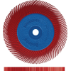 Radialbürste Sunburst Ø152xB151x25,4mm 220 Form DISC RA Alox/Korund