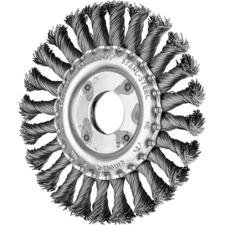 Rundbürste RBG D.125mm Drahtstärke 0,5mm STA 12mm 12500min-¹-Beschreibung lesen