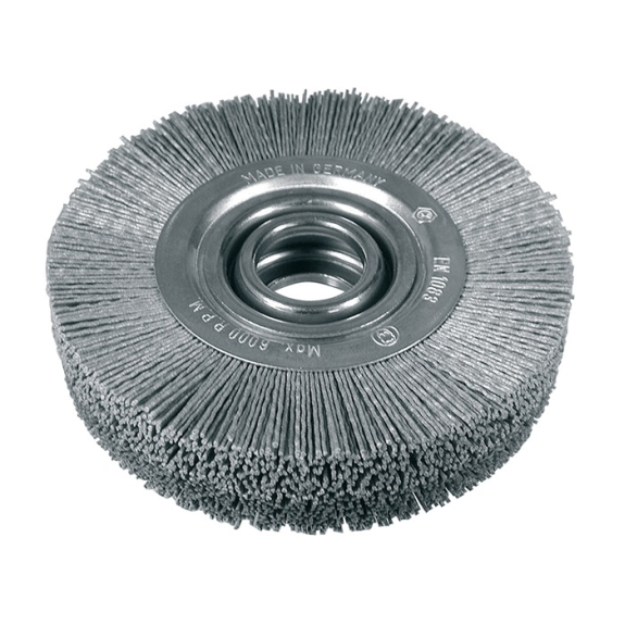 Rundbürste D.150mm Nyl.K.120mm 36mm 12500min-¹-Beschreibung lesen