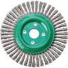 Rundbürste D.125mm Bohr.Drahtstärke 0,5mm VA 6mm 15000min-¹