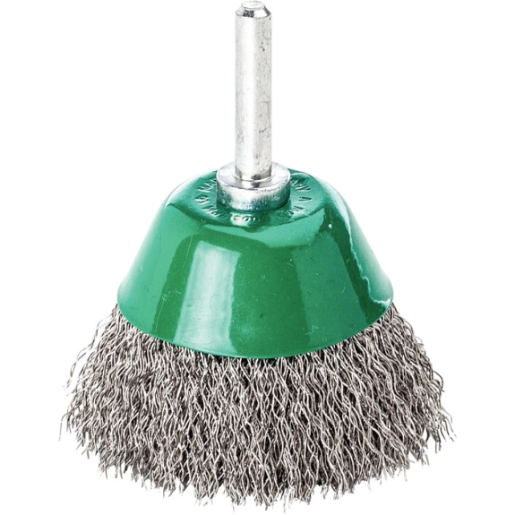 Brosse de surface D.50mm axe 6mm épaisseur fil 0.m VA 10500min-¹-Leggi tutto
