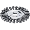 Zopfrundbürste D.115mm Bohr.Drahtstärke 0,5mm STA 14mm 12500min-¹