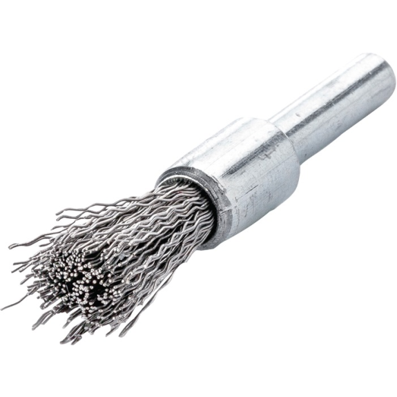 Pinselbürste D.12mm Schaft 6mm Drahtstärke 0,m STA 20000min-¹ Pinselbürste D.12mm Schaft 6mm Drahtstärke 0,m STA 20000min-¹-Beschreibung lesen