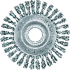 Rundbürste D.115mm Bohr.Drahtstärke 0,5mm STA 6mm 15000min-¹ Rundbürste D.115mm Bohr.Drahtstärke 0,5mm STA 6mm 15000min-¹