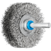 Rundbürste RBU 5015/6 INOX 0,20 D.50mm 6mm Drahtstärke 0,2mm VA 15mm 15000min-¹