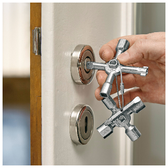 Schaltschrankschlüssel TwinKey 6 Funktionen m.Magnet Verb.-Beschreibung lesen