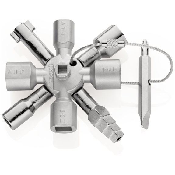 Schaltschrankschlüssel TwinKey 6 Funktionen m.Magnet Verb.-Beschreibung lesen