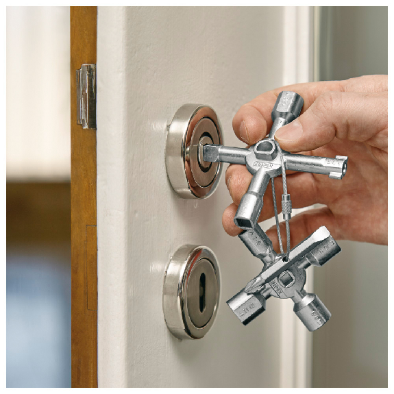 Schaltschrankschlüssel TwinKey 6 Funktionen m.Magnet Verb.-Beschreibung lesen