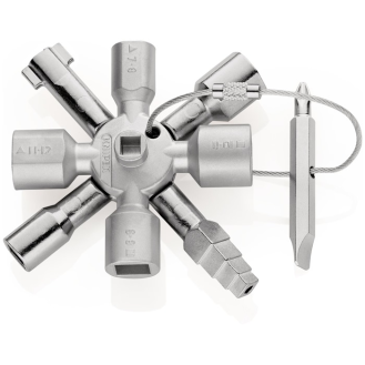 Schaltschrankschlüssel TwinKey 6 Funktionen m.Magnet Verb.-Beschreibung lesen