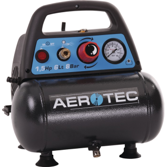 Kompressor  Airliner 6 200l/min 8bar 1,1 kW 230 V,50 Hz 6l-Beschreibung lesen
