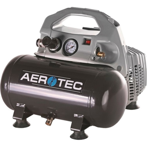 Kompressor Airliner Silencieux 70l/min 8bar 0,3 kW 230 V,50 Hz 6l-Leggi tutto