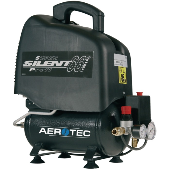 Compresseur Vento Silent 6 110l/min 8bar 0,7 kW 230 V,50 Hz 6l-Lire la description