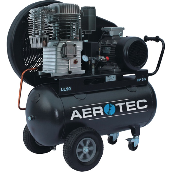Industrie-Kolbenkompressor 780 l/min 10 bar 4 kW 400 V-Beschreibung lesen
