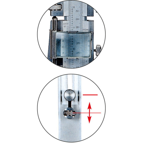 Höhenmess- und Anreißgerät mit Ablese-Lupe 0-1000mm Höhenmess- und Anreißgerät mit Ablese-Lupe 0-1000mm-Beschreibung lesen