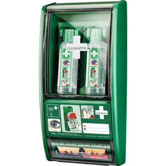 Augenspülstion 2 x 0,5 l,1 x Pflasterspender-Beschreibung lesen