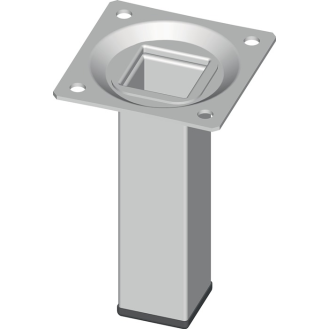 Möbelfuß weiß 25x25mm H.100mm Plte-Beschreibung lesen