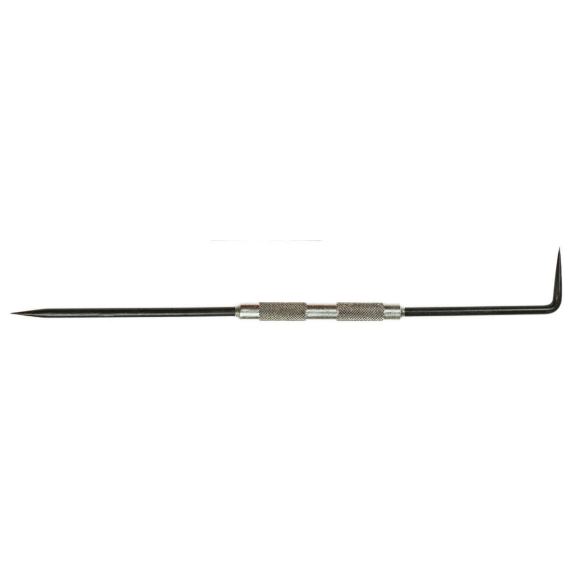 Reißnadel mit einer geraden und einer um 90° gebogenen Spitze, mit verzinktem Griff Reißnadel mit einer geraden und einer um 90° gebogenen Spitze, mit verzinktem Griff-Beschreibung lesen