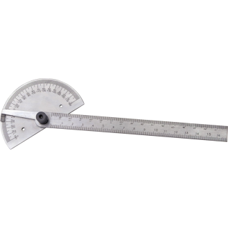 Gradmesser 0-180° und Abmessung 85x160mm-Beschreibung lesen