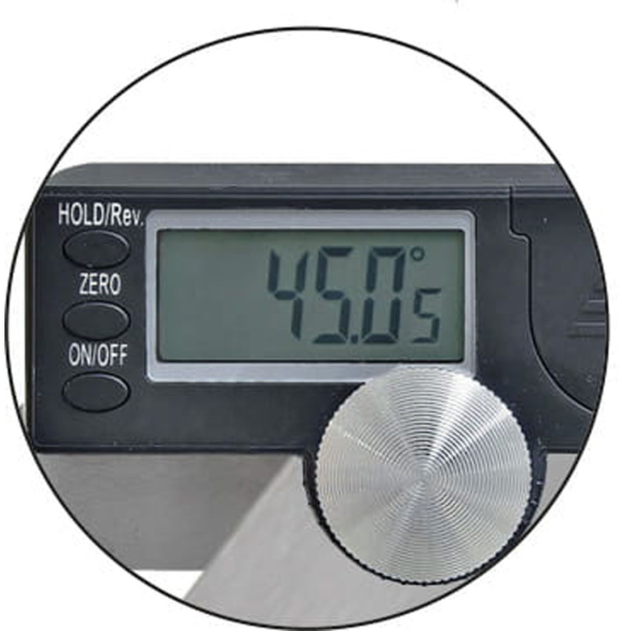 Digital-Gradmesser 0-180° und Abmessung 400x1000mm-Beschreibung lesen