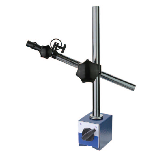 Magnet-Messstativ mit prismatischer Sohle und Ein/Aus-Schalter Höhe 290mm-Beschreibung lesen