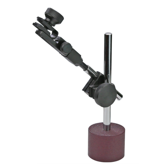 Petit support de mesure magnétique avec force de serrage centrale hauteur 140mm-Lire la description