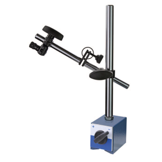 Magnet-Messstativ mit prismatischer Sohle und Ein/Aus-Schalter Höhe 281mm-Beschreibung lesen