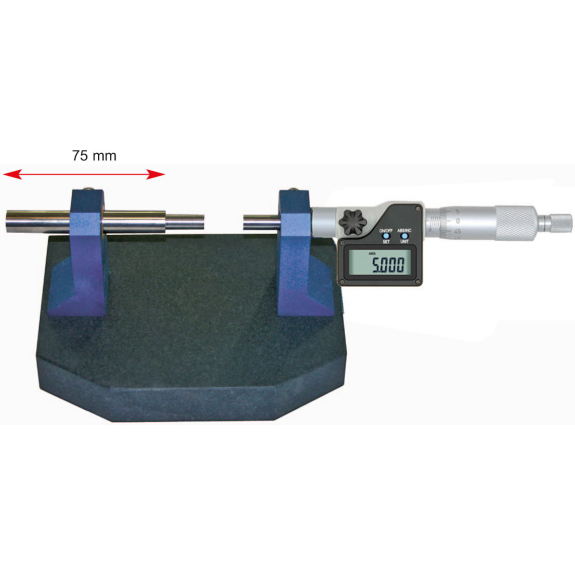 Universal-Messstand mit Digital-Einbau-Mikrometer-Beschreibung lesen