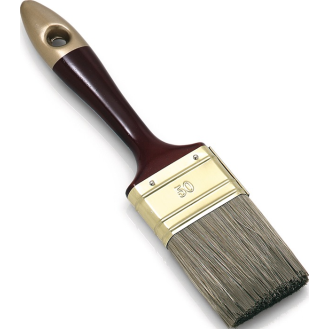 Lasurpinsel 3,5 Zoll 80mm dunkle Mischb.MS Handwerker-Beschreibung lesen