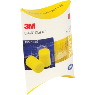 Gehörschutzstöpsel SNR 28 dB 250 Paar/Packung,Kissenpackung-Beschreibung lesen