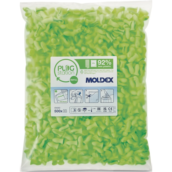 Gehörschutzstöpsel Contours 746001 EN 352-2 SNR 35 dB 500 PA/Nachfüllpackung-Beschreibung lesen