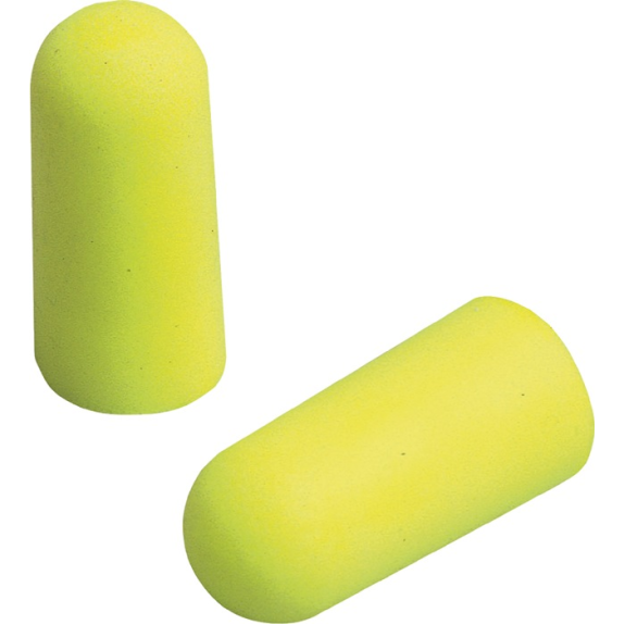 Bouchons d'oreilles E-A-RSoft YELLOW NEONS SNR 36 dB 250 PA/boîte, 1 PA/sac.-Leer más
