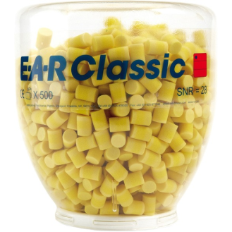Gehörschutzstöpsel E-A-R Classic Refill EN 352-2 SNR 28 dB 500 PA/Dispenser-Beschreibung lesen