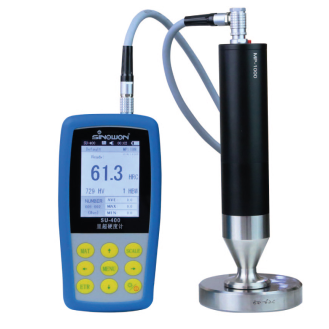 Ultraschall-Härteprüfgerät mit motorisierter Sonde und Messkraft 3N-Beschreibung lesen