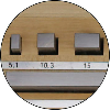 Parallelendmaß-Prüfsatz für Messschieber 30/41,3/131,4mm