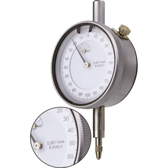 Messuhr mit 0,001mm Ablesung 0-1mm-Beschreibung lesen